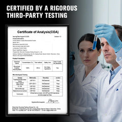Unflavored micronized creatine powder inside container