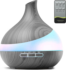 500ml essential oil diffuser with remote control