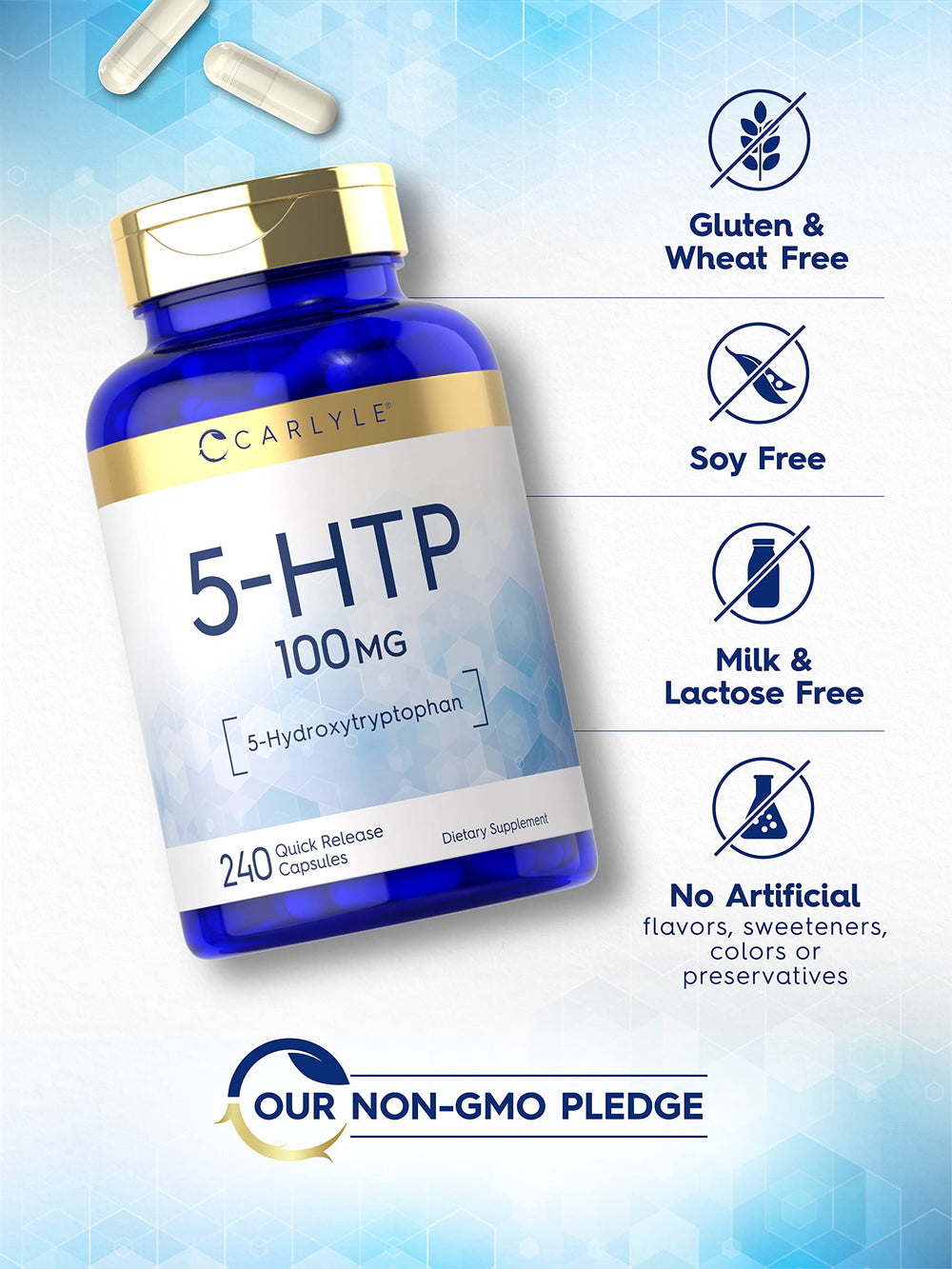 5-HTP quick-release capsules