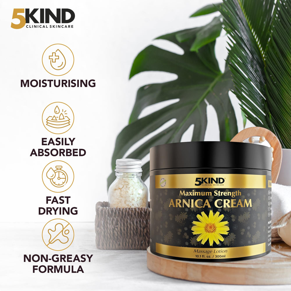 5kind arnica-cream in gym bag ready for post-workout use