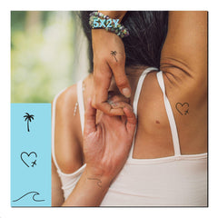 5X2Y Tattoo Tech forearm design, realistic semi-permanent look that lasts.
