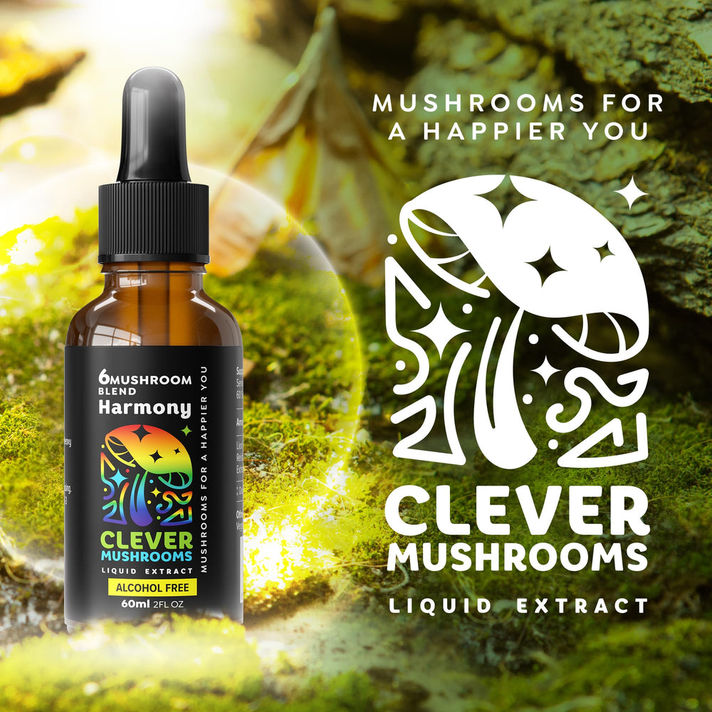 USA-grown mushrooms used in Clever Mushrooms 6 Blend