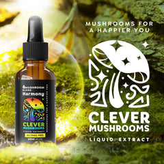 USA-grown mushrooms used in Clever Mushrooms 6 Blend