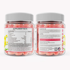 60-count bottle packaging for the gummies