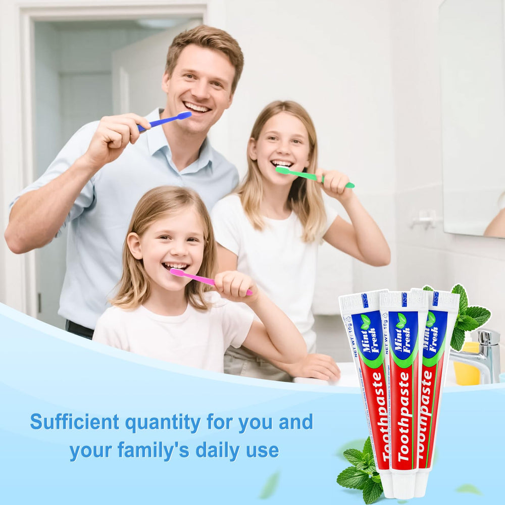 Compact pocket-friendly toothpaste for travel