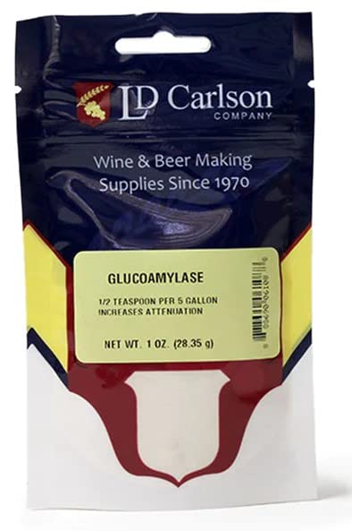 6108 Glucoamylase Enzyme - 1 Ounce bottle for home brewing