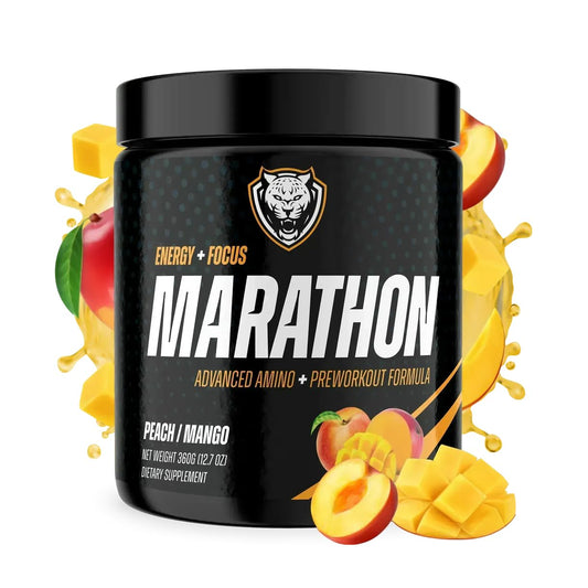 Hero image for 6AM Run Marathon Peach Mango flavor