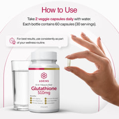 Hyaluronic acid and retinyl acetate capsules for skin brightness