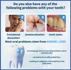 7.5% hydroxyapatite enamel protection toothpaste