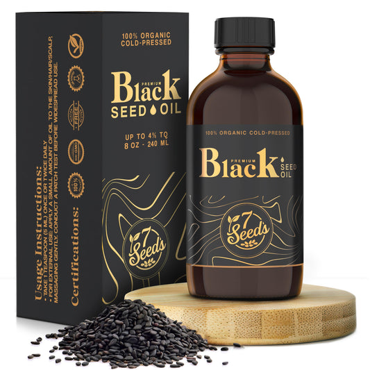 7 Seeds Black Seed Oil bottle 240 ml