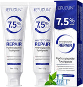 Bottle of 7.5% nano hydroxyapatite toothpaste