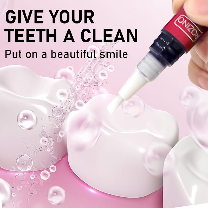Snow Tooth pen packaging with Rozino branding