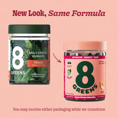 Immunity support visual for 8Greens Gummies