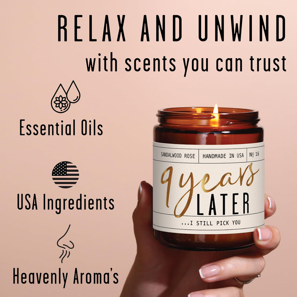 Eco-friendly soy wax candle in a reusable jar