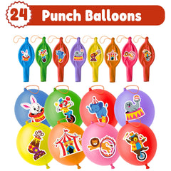 91BALLOONS heavy-duty natural latex balloons offer durability during energetic activities.