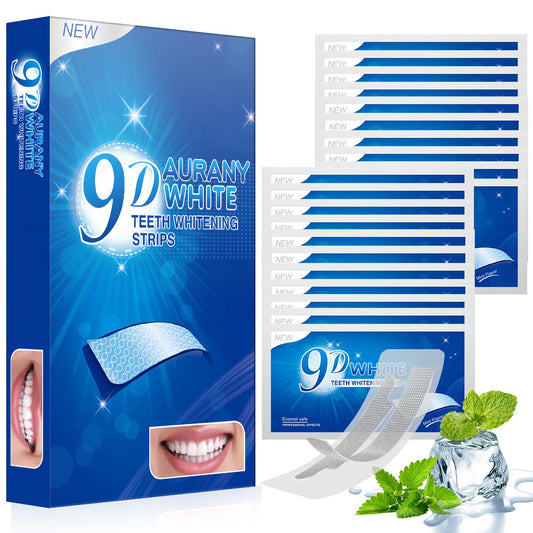 Packaging of 9D Sensitive Teeth Whitening Strips