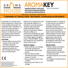 Aromakey diffuser ideal for travel