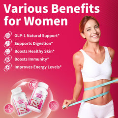 Probiotic capsules for digestive support and GLP-1 benefits