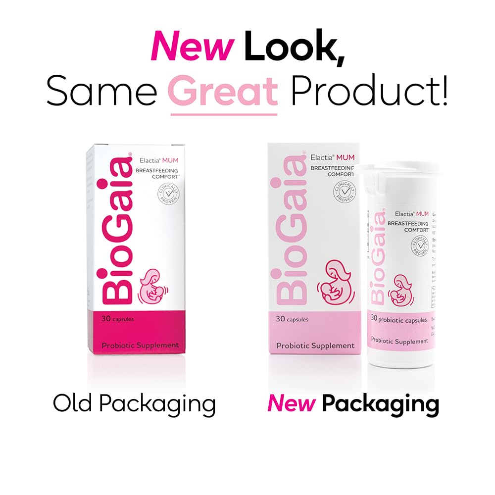 Elactia probiotic capsules for breastfeeding moms