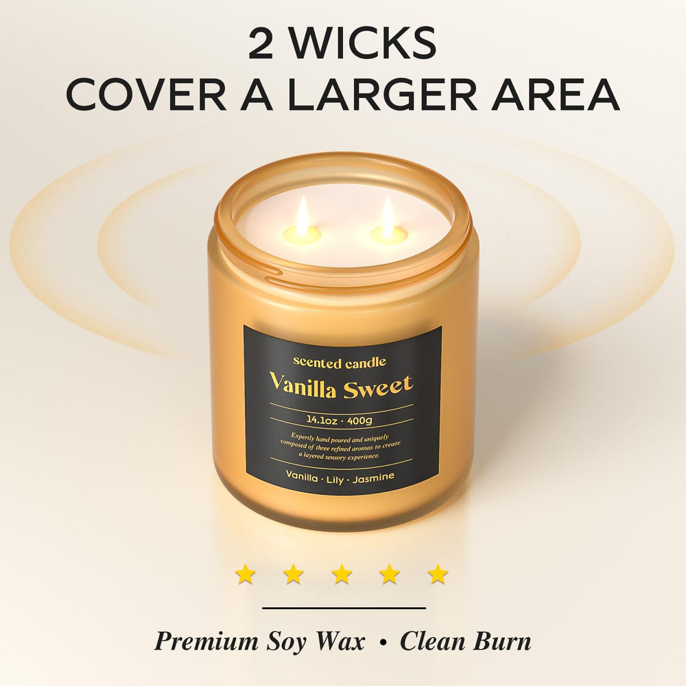 Gift-ready CHILLFLAME Vanilla Candle packaging