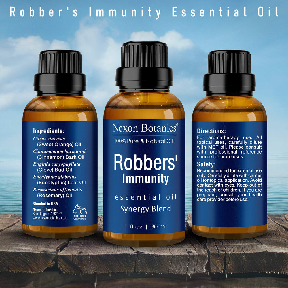 DIY personal care using Robbers Immunity blend
