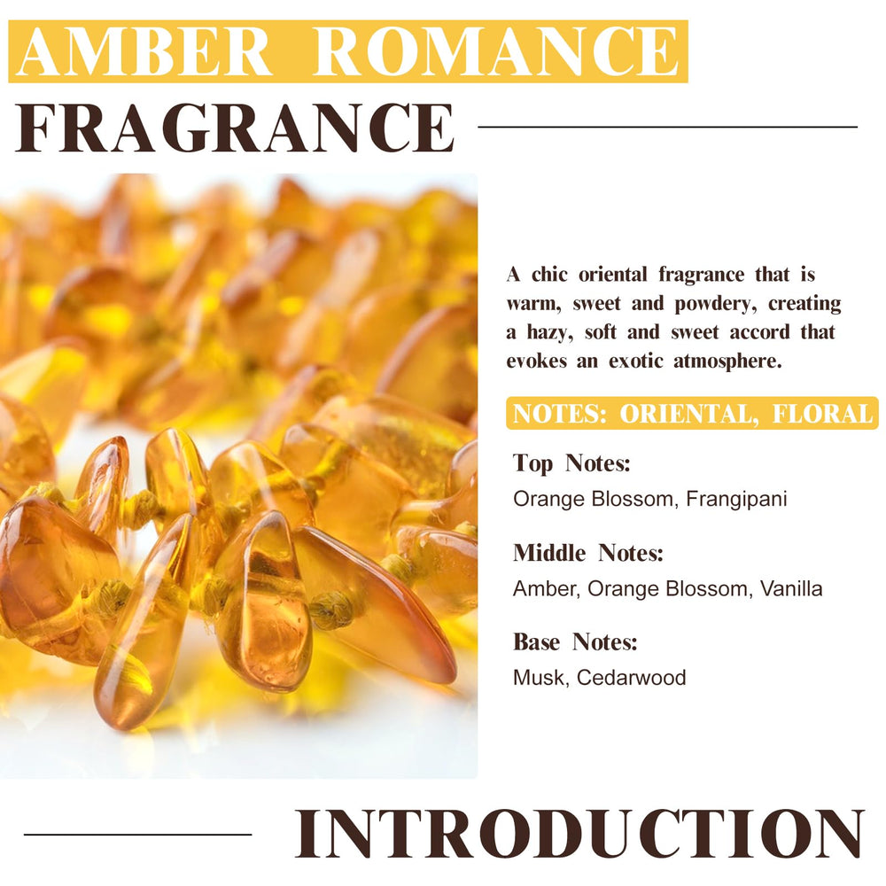 Diffuser with EUQEE Amber Romance Fragrance Oil