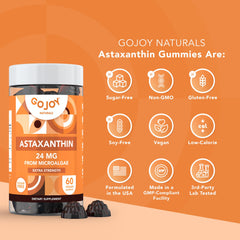 3rd-party lab tested seal on GOJOY NATURALS packaging