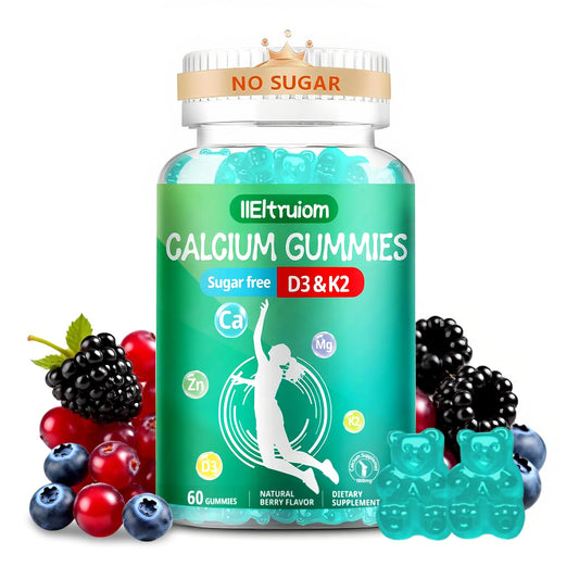 Bottle of IIEltruiom Liposomal Calcium Citrate Gummies for Kids and Teens