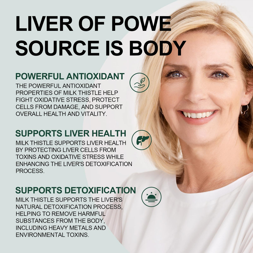 Liver health and detox concept illustration