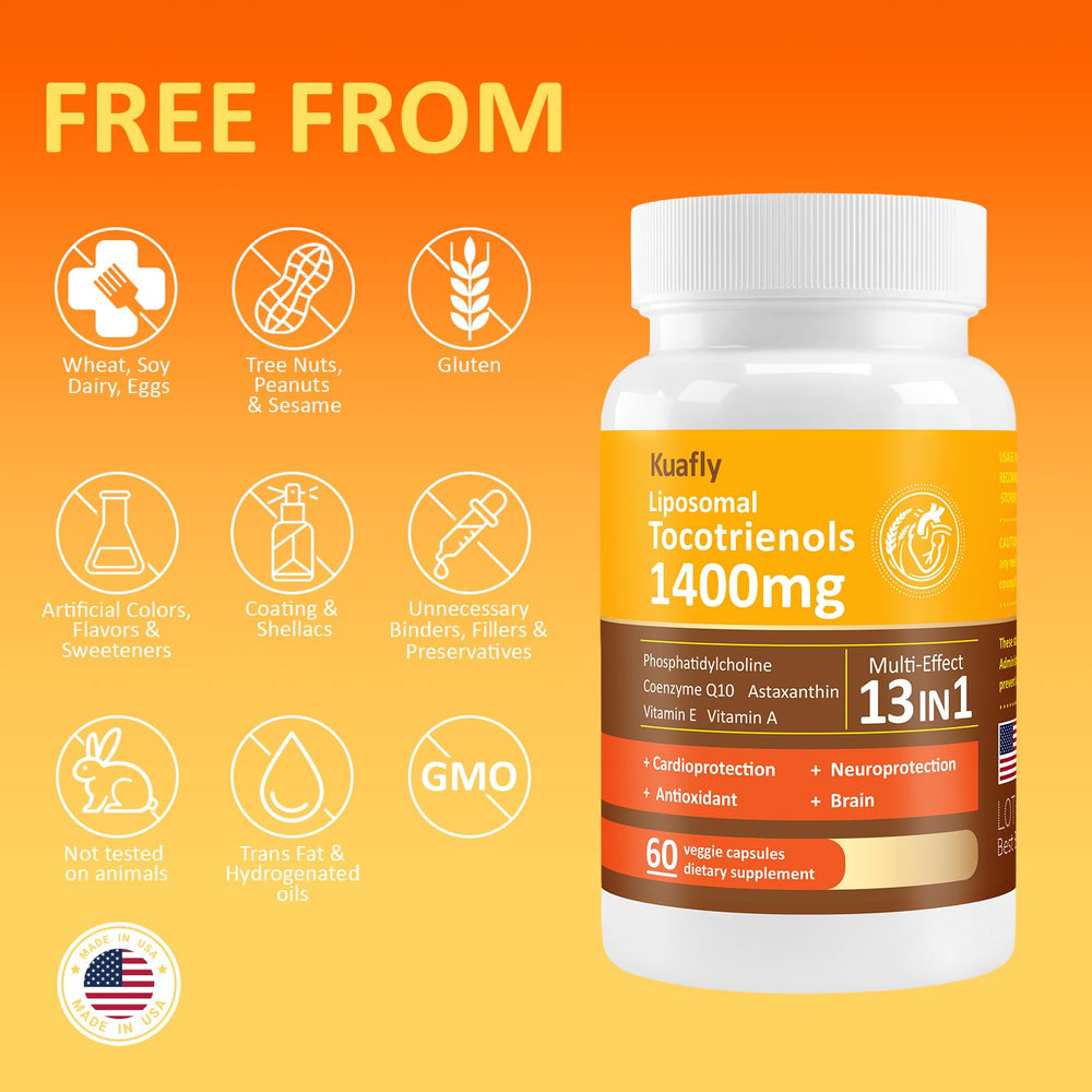 Graphic showing delta and gamma tocotrienols antioxidant support