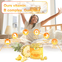 Ingredient panel of NEWOLITE Vitamin B Complex Gummies