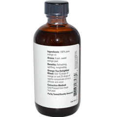 NOW Foods Orange Essential Oil label and bottle
