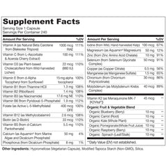 D3 from lichen source in NATURELO Men's Multivitamin
