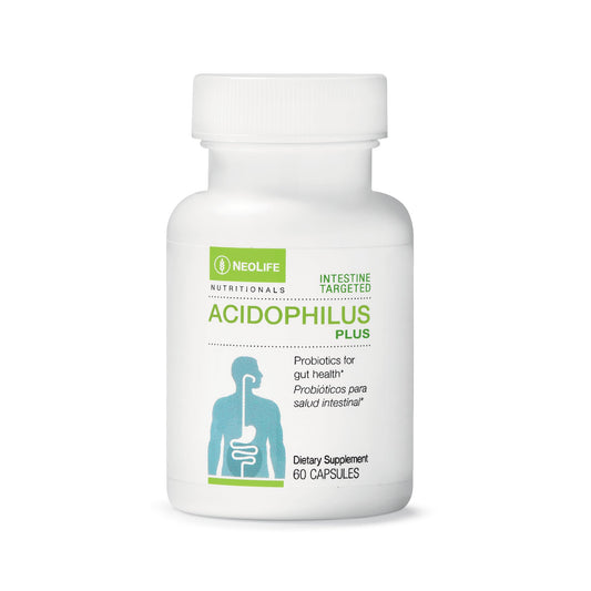 NeoLife Acidophilus Plus Probiotic bottle front view