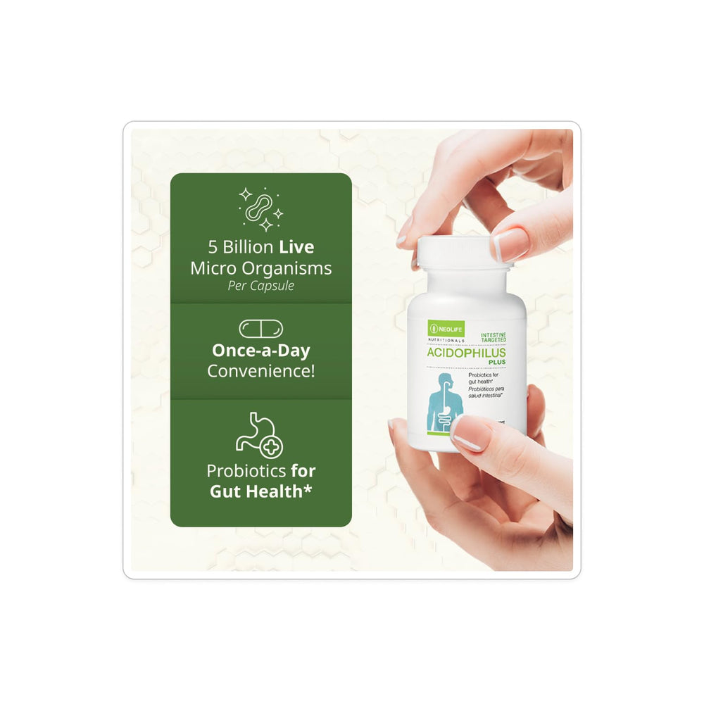 Label highlights 5 billion CFU per capsule