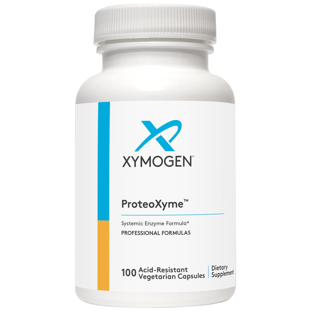 XYMOGEN ProteoXyme bottle with label