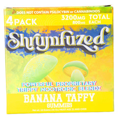 Front view of Shrumfuzed Proprietary Nootropic Gummy 3200mg bottle