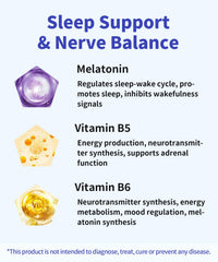 Pocket-sized travel packaging for VLL Melatonin sleep strips