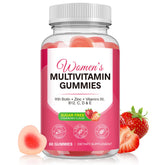 Vceeoy Women's Vitamin Gummies Strawberry flavor front label