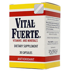 Vital Fuerte usage instructions on bottle