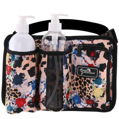 Front view of YOURUIMEI Massage Bottle Bag showing dual large pockets