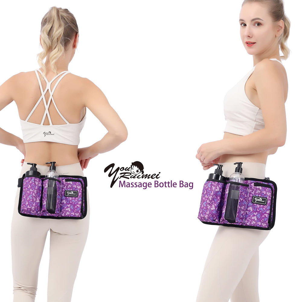 Mesh pocket to view bottle capacity