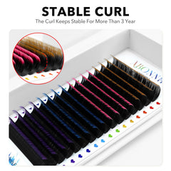 ABONNIE easy-to-apply strip design simplifies professional lash application.