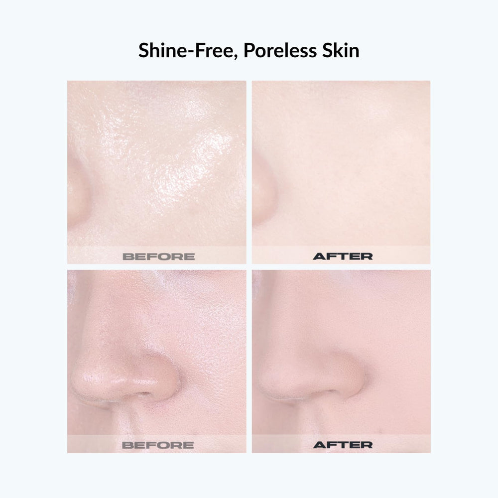 Puff in packaging of ABOUT TONE Blur Powder Pact for quick touch-ups