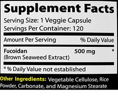 Organic seaweed source for Absonutrix Fucoidan