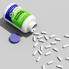 AbsorbAid Digestive Enzymes bottle – angled shot