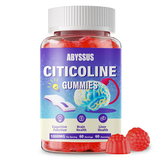 ABYSSUS CDP Choline Gummies bottle front view