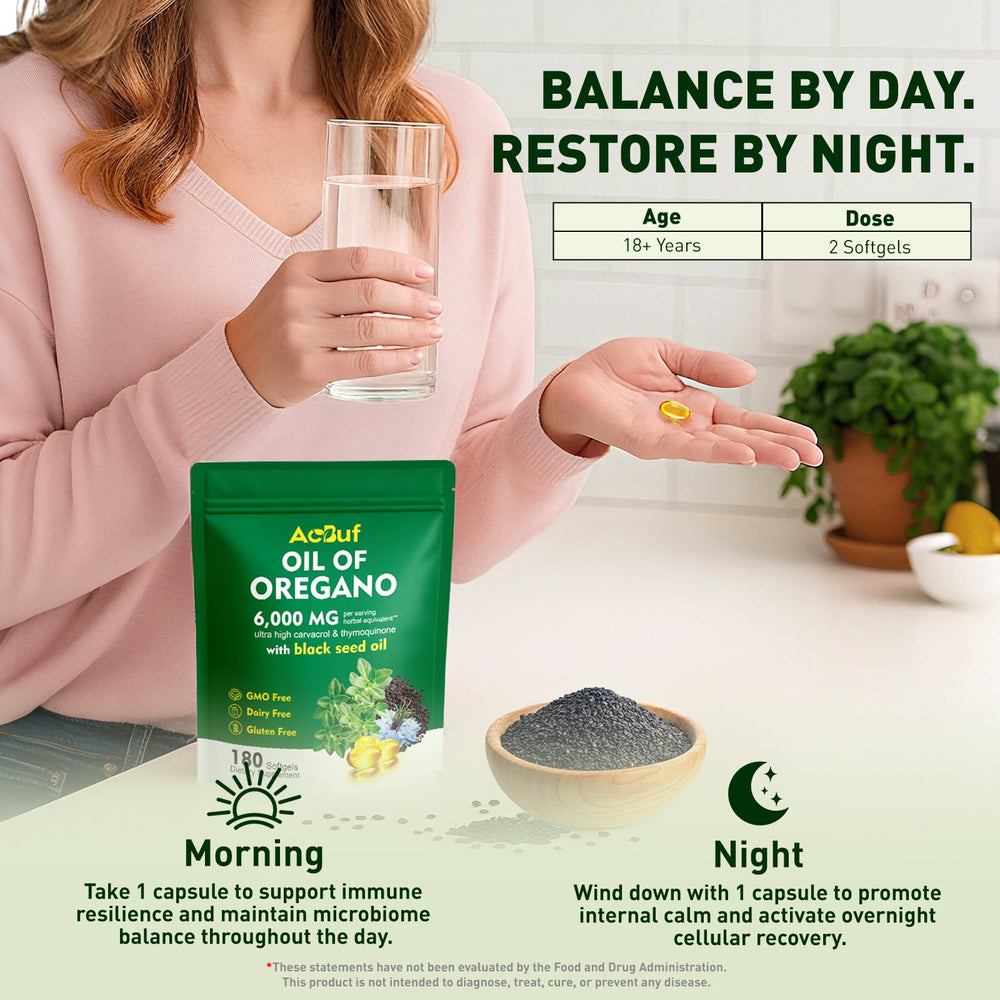 Carvacrol 165 mg and 20:1 oregano oil extract details