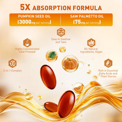 Close-up of ACBUF softgel capsules