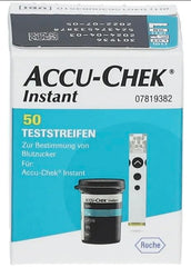 Accu-Chek Instant teststrips easy handling in the meter